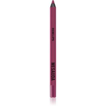 Mesauda Milano Rebelips creion contur pentru buze, waterproof culoare 110 Peony 1,2 g