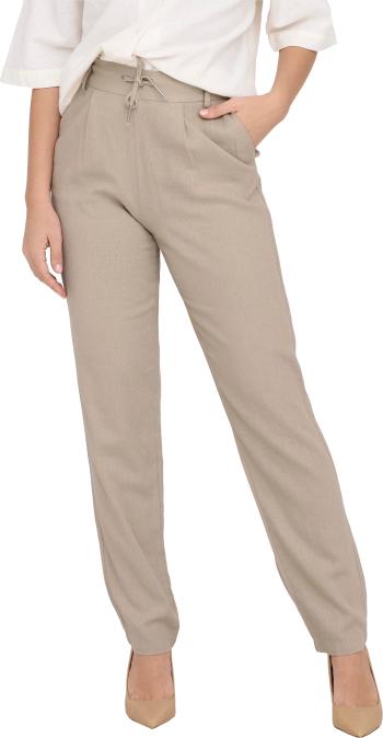 ONLY Pantaloni pentru femei ONLCARO-POPTRASH Comfort Fit 15278710 Oxford Tan XS/32