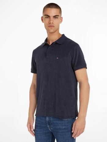 Tommy Hilfiger Micro Towelling Polo Tricou Albastru