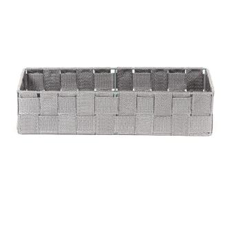 Organizator pentru baie Compactor Stan, 30 x 12 cm, gri