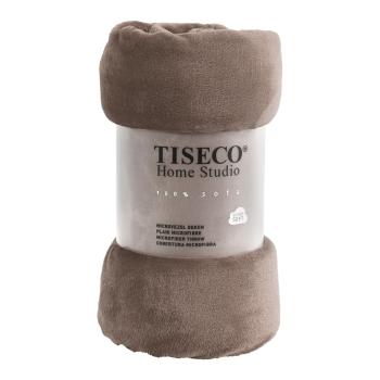 Pătură din micropluș Tiseco Home Studio, 150 x 200 cm, maro