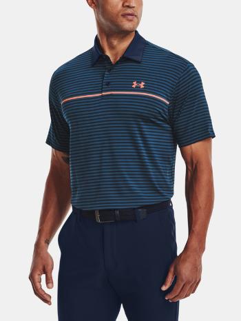 Under Armour Playoff Polo 2.0 Polo Tricou Albastru