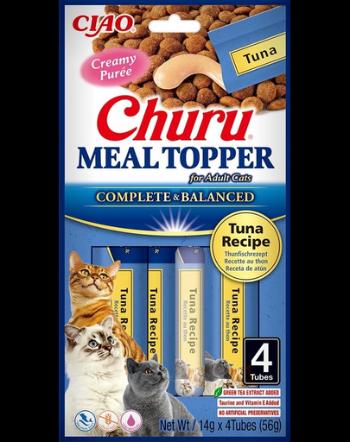 INABA Meal Topper Tuna 4x14 g crema de ton pentru pisici