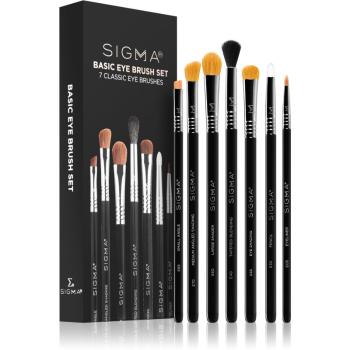 Sigma Beauty Basic Eye Brush Set set perii machiaj (pentru ochi)