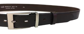 Penny Belts Curea din piele pentru bărbați 35-020-19-40 Dark Brown 120 cm