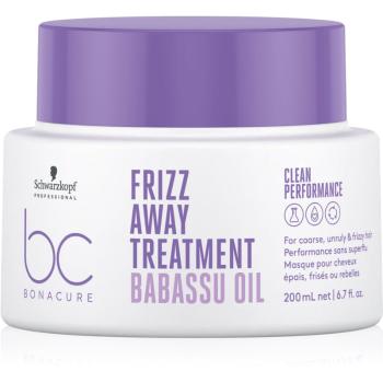 Schwarzkopf Professional BC Bonacure Frizz Away Treatment masca pentru par indisciplinat 200 ml