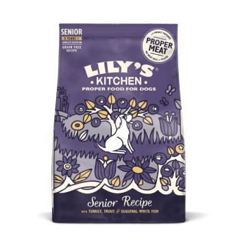 Lily's Kitchen Dog Adult 8+ cu Curcan si Pastrav, 2.5 kg