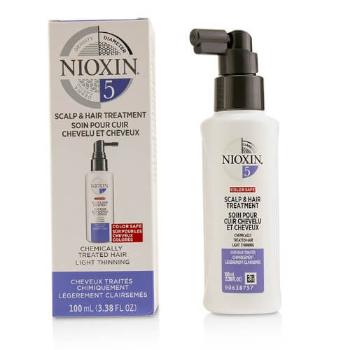 Nioxin Tratament fără clătire pentru păr normal, puternic și vopsit System 5 (Scalp & Hair Treatment) 100 ml