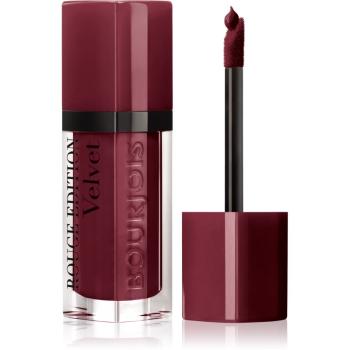 Bourjois Rouge Edition Velvet ruj de buze lichid cu efect matifiant culoare 37 Ultra-Violette 7.7 ml