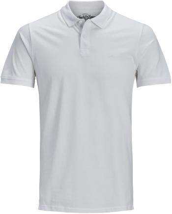 Jack&Jones Pentru bărbațicămașă polo Slim Fit JJEBASIC 12136516 White L