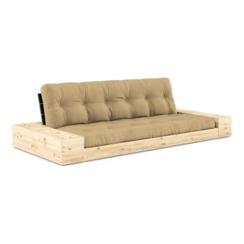 Canapea galben-muștar extensibilă 244 cm Base – Karup Design