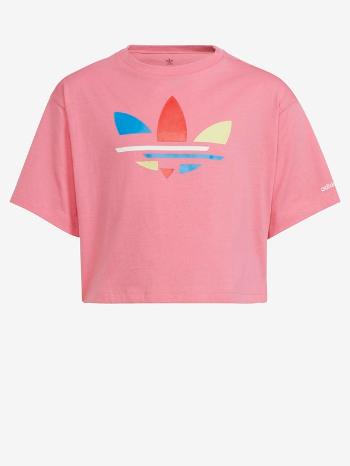 adidas Originals Cropped Tricou pentru copii Roz