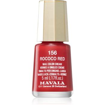 Mavala Mini Color lac de unghii culoare 156 Rococo Red 5 ml