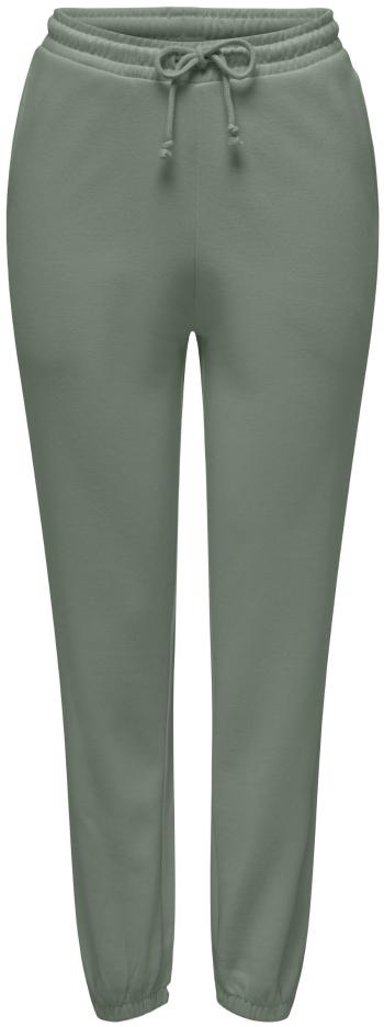 Jacqueline de Yong Pantaloni pentru femei JDYPARIS Loose Fit 15300625 Sea Spray M/32