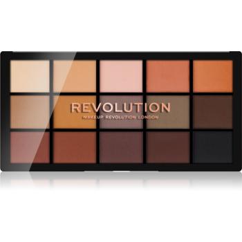 Makeup Revolution Reloaded paleta farduri de ochi culoare Basic Mattes 15 x 1.1 g