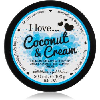 I love... Coconut & Cream unt  pentru corp 200 ml