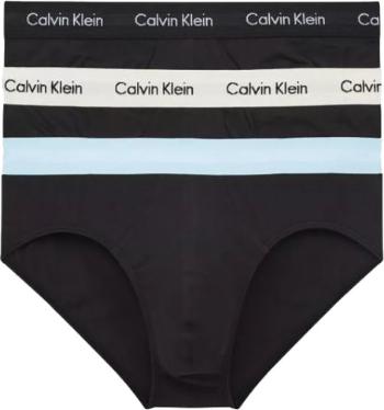 Calvin Klein 3 PACK - slip pentru bărbați U2661G-1UV S