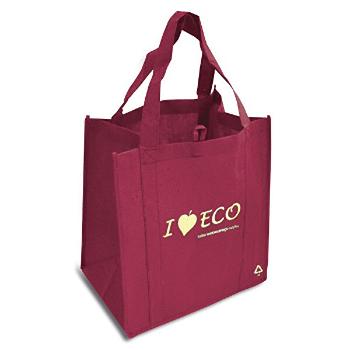KPPS Shopping Bag Îmi place vinul ECO
