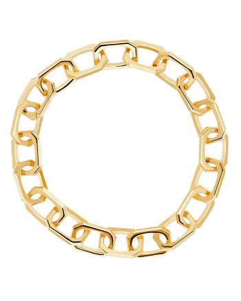 PDPAOLA Brățară atemporală placată cu aur SMALL SIGNATURE Gold PU01-151-U