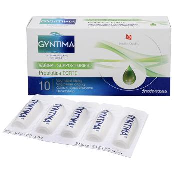 FYTOFONTANA Gyntima probiotice supozitoare vaginale Forte 10 bucati