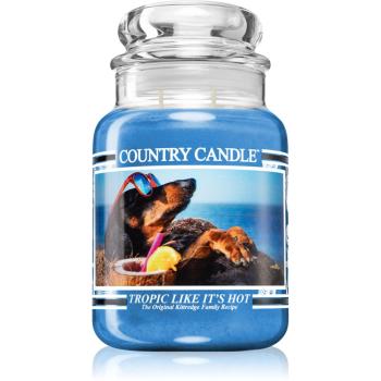 Country Candle Tropic Like It´s Hot lumânare parfumată 680 g