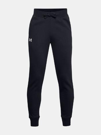 Under Armour UA Rival Cotton Pantaloni de trening pentru copii Negru