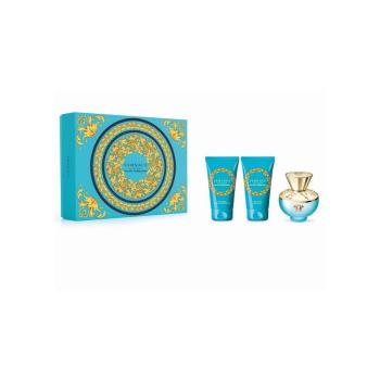 Versace Dylan Turquoise - EDT 50 ml + loțiune de corp 50 ml + gel de duș 50 ml