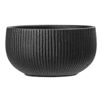 Bol din gresie ceramică Bloomingville Neri, ø 14,5 cm, negru