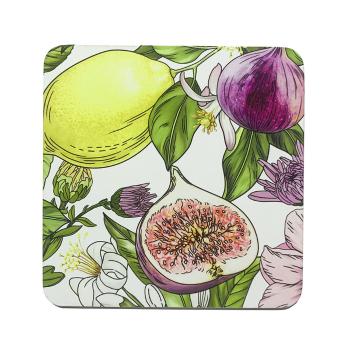 Suport de pahar din plută Altom Lemon, 10 x 10 cm, , 