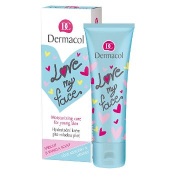 Dermacol Cremă fină cu aromă de caise și vanilie Light My Face (Moisturizing Care) 50 ml