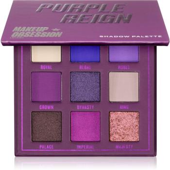 Makeup Obsession Mini Palette paletă cu farduri de ochi culoare Purple Reign 11,7 g