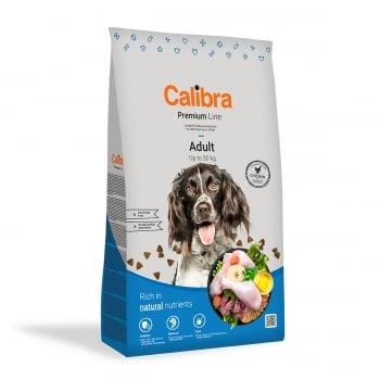 CALIBRA Premium Line Adult, Pui, pachet economic hrană uscată câini, 12kg x 2