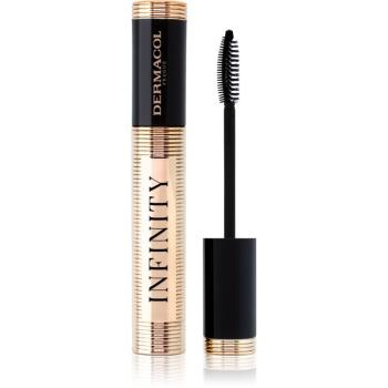 Dermacol Infinity mascaral de lunga durata pentru a extinde si a indesi genele culoare Hyperblack 6 ml