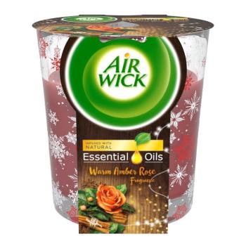 Air Wick Lumânare parfumata Trandafir de chihlimbar 105 g