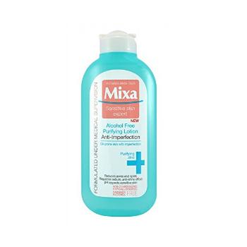Mixa Loțiune de curățare a pielii fără alcool Sensitive Skin Expert (Alcohol Free Purifying Lotion) 200 ml