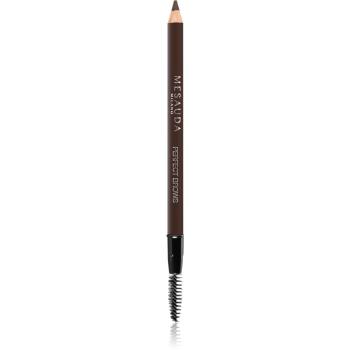 Mesauda Milano Perfect Brows creion pentru sprancene culoare 104 Dark 1,42 g