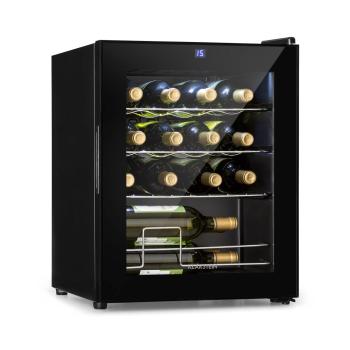 Klarstein Shiraz, frigider de vin, 42 l, panou tactil, 131 W, 5 - 18 °C, negru