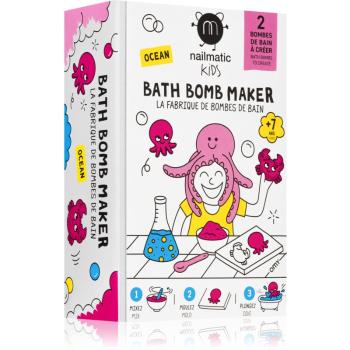 Nailmatic Bath Bomb Maker set pentru fabricarea bombelor de baie efervescente Ocean