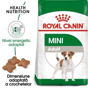 Royal Canin Mini Adult, pachet economic hrană uscată câini, 8kg x 2