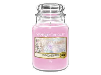 Yankee Candle Lumânare aromatică Classic mare Snowflake Kisses 623 g