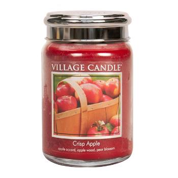 Village Candle Lumânare parfumată în sticlă Crisp Apple 602 g