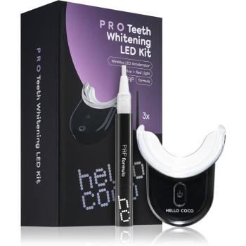 Hello Coco PAP Pro Whitening Led Kit set pentru albire