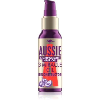 Aussie 3 Miracle Oil Reconstructor ulei de ingrijire pentru par deteriorat 100 ml