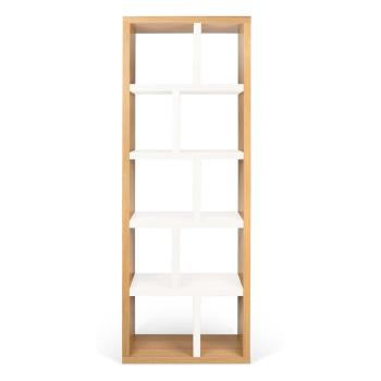 Bibliotecă cu aspect de lemn de stejar 70x198 cm Berlin – TemaHome