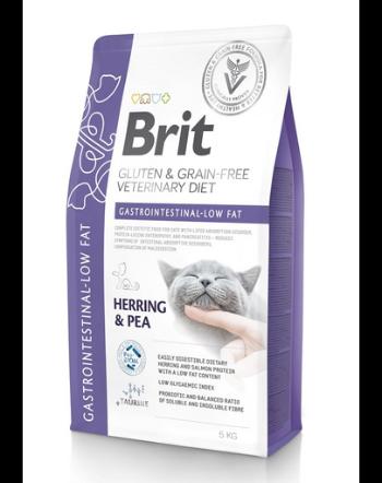 BRIT Veterinary Diets Cat Gastrointestinal 5 kg pentru afectiuni ale sistemului digestiv al pisicii