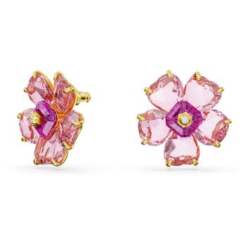 Swarovski Cercei unici placați cu aur cu cristale Florere 5650563