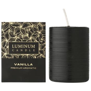 Luminum Candle Premium Aromatic Vanilla lumânare parfumată  mare (⌀ 60–80 mm, 32 h)