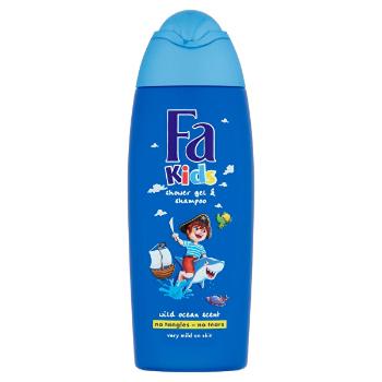 fa Gel de duș și șampon cu miros proaspăt Kids (Shower Gel & Shampoo) 250 ml