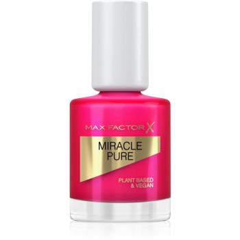 Max Factor Miracle Pure lac de unghii cu rezistenta indelungata culoare 265 Fiery Fuschia 12 ml