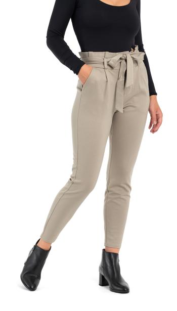 Vero Moda Pantaloni pentru femei VMEVA Loose Fit 10205932 Laurel Oak M/30